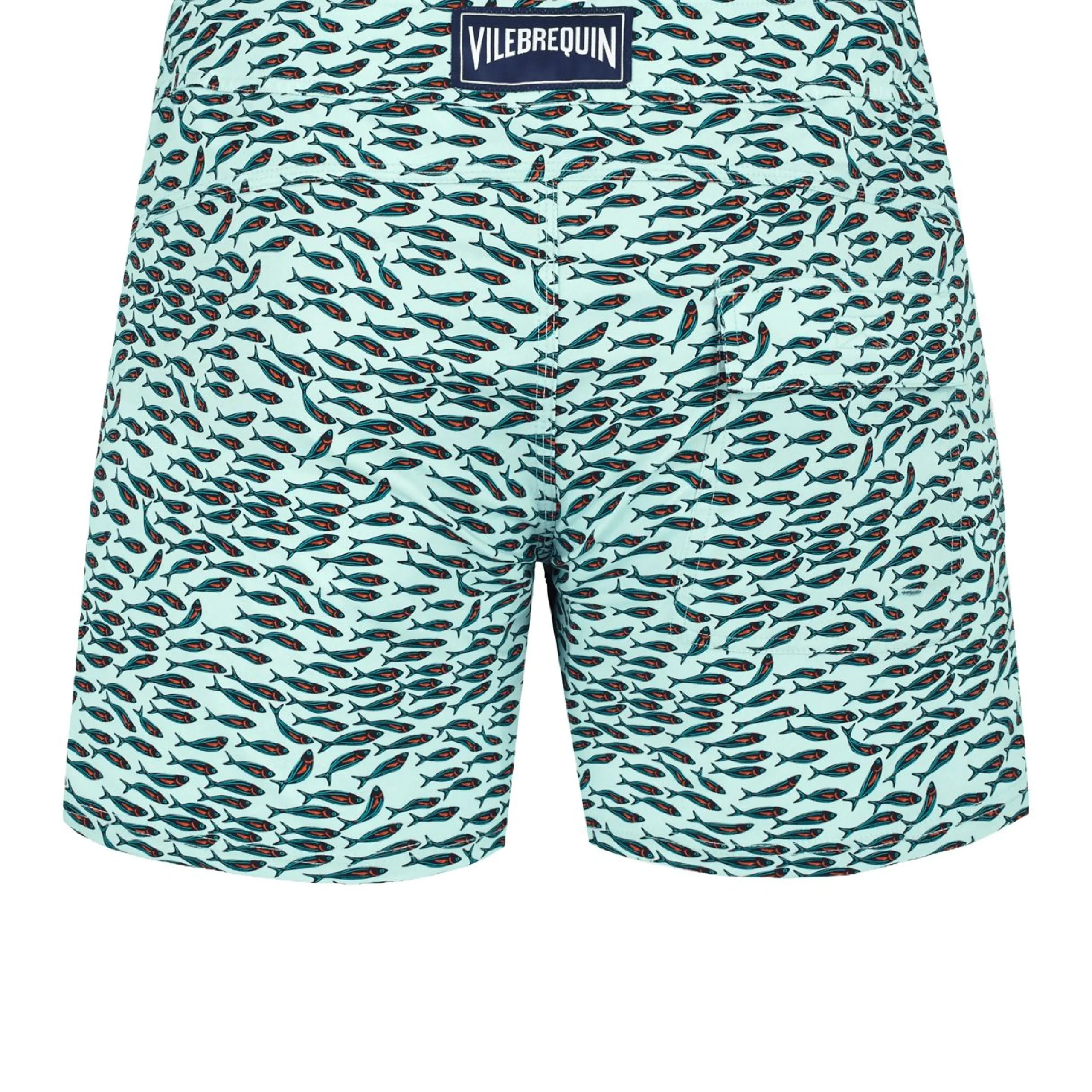 Homme Vilebrequin Le Père & Fils^Maillot De Bain Court Strech Ceinture Plate Homme Gulf Stream