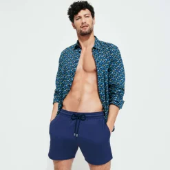 Homme Vilebrequin Le Stretch^Maillot De Bain Court Stretch Homme Uni