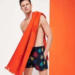 Homme Vilebrequin Le Stretch^Maillot De Bain Court Stretch Homme Ronde Des Tortues