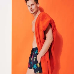 Homme Vilebrequin Le Stretch^Maillot De Bain Court Stretch Homme Ronde Des Tortues
