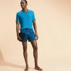 Homme Vilebrequin Le Stretch^Maillot De Bain Court Stretch Homme Jacquard Tortue