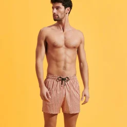Homme Vilebrequin Le Stretch^Maillot De Bain Court Stretch Homme Micro Mouettes