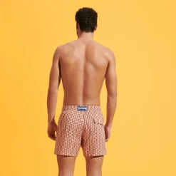 Homme Vilebrequin Le Stretch^Maillot De Bain Court Stretch Homme Micro Mouettes
