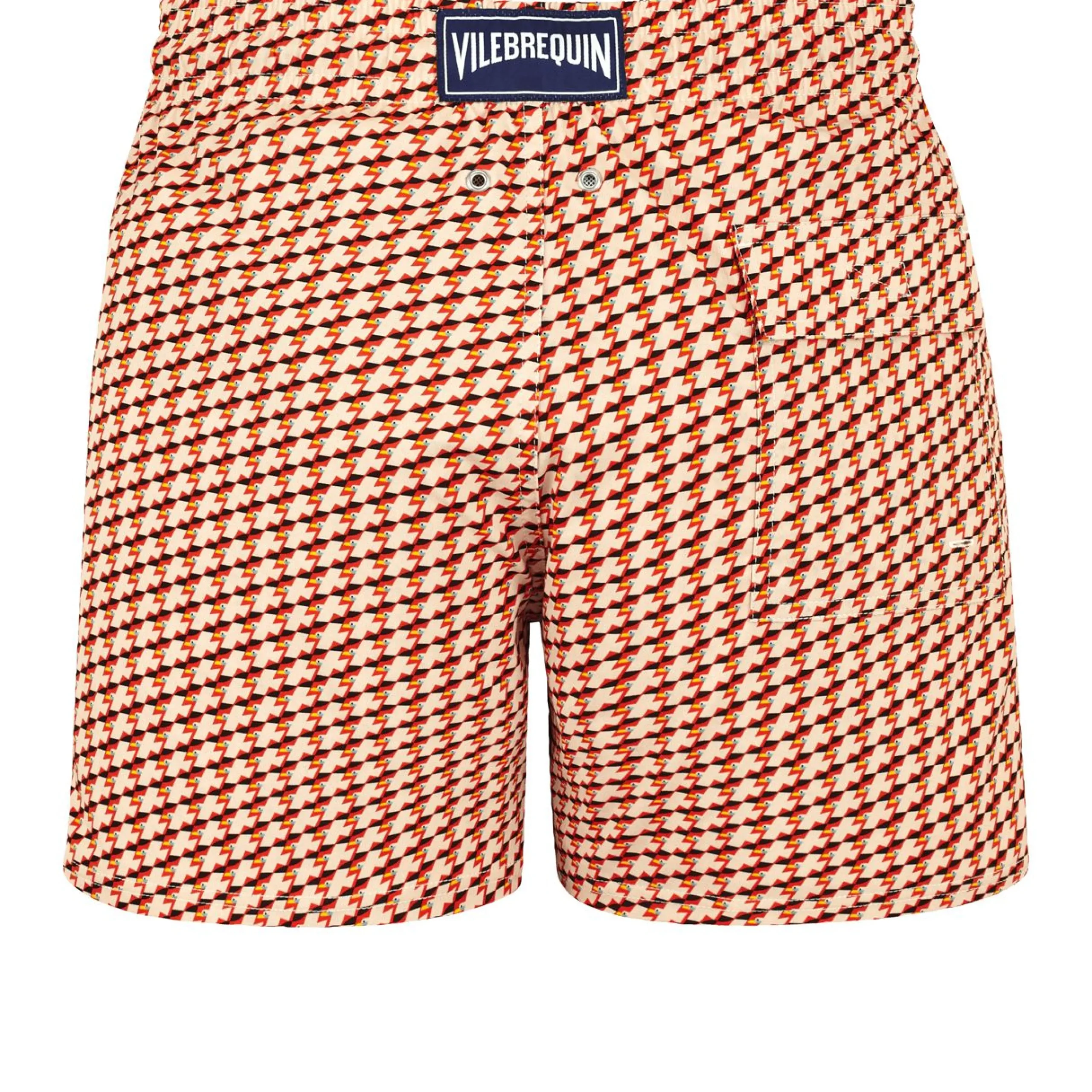 Homme Vilebrequin Le Stretch^Maillot De Bain Court Stretch Homme Micro Mouettes
