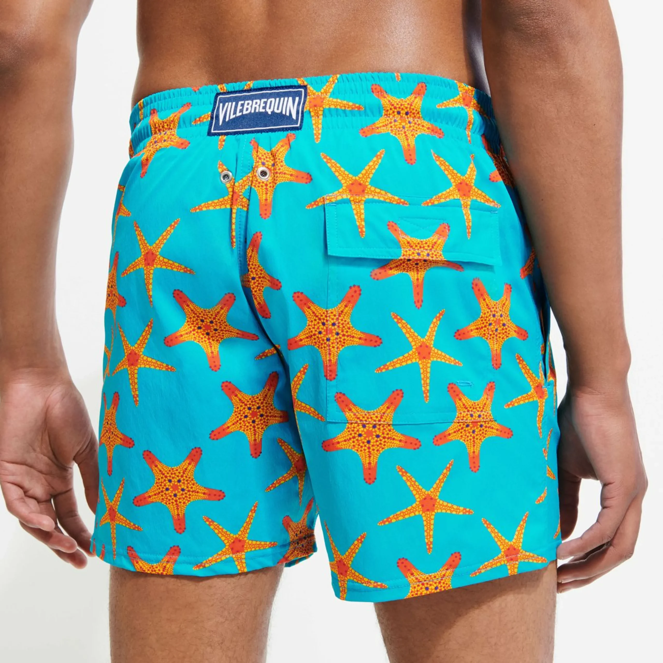 Homme Vilebrequin Le Stretch^Maillot De Bain Court Stretch Homme Starfish Dance