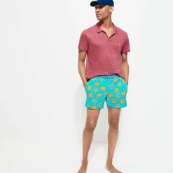 Homme Vilebrequin Le Stretch^Maillot De Bain Court Stretch Homme Starfish Dance