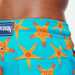 Homme Vilebrequin Le Stretch^Maillot De Bain Court Stretch Homme Starfish Dance
