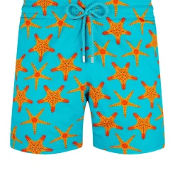 Homme Vilebrequin Le Stretch^Maillot De Bain Court Stretch Homme Starfish Dance