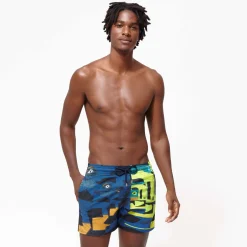 Homme Vilebrequin Le Stretch^Maillot De Bain Court Stretch Homme Eternite - X Deux Femmes Noires