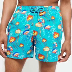 Homme Vilebrequin Le Stretch^Maillot De Bain Court Stretch Homme Neo Medusa