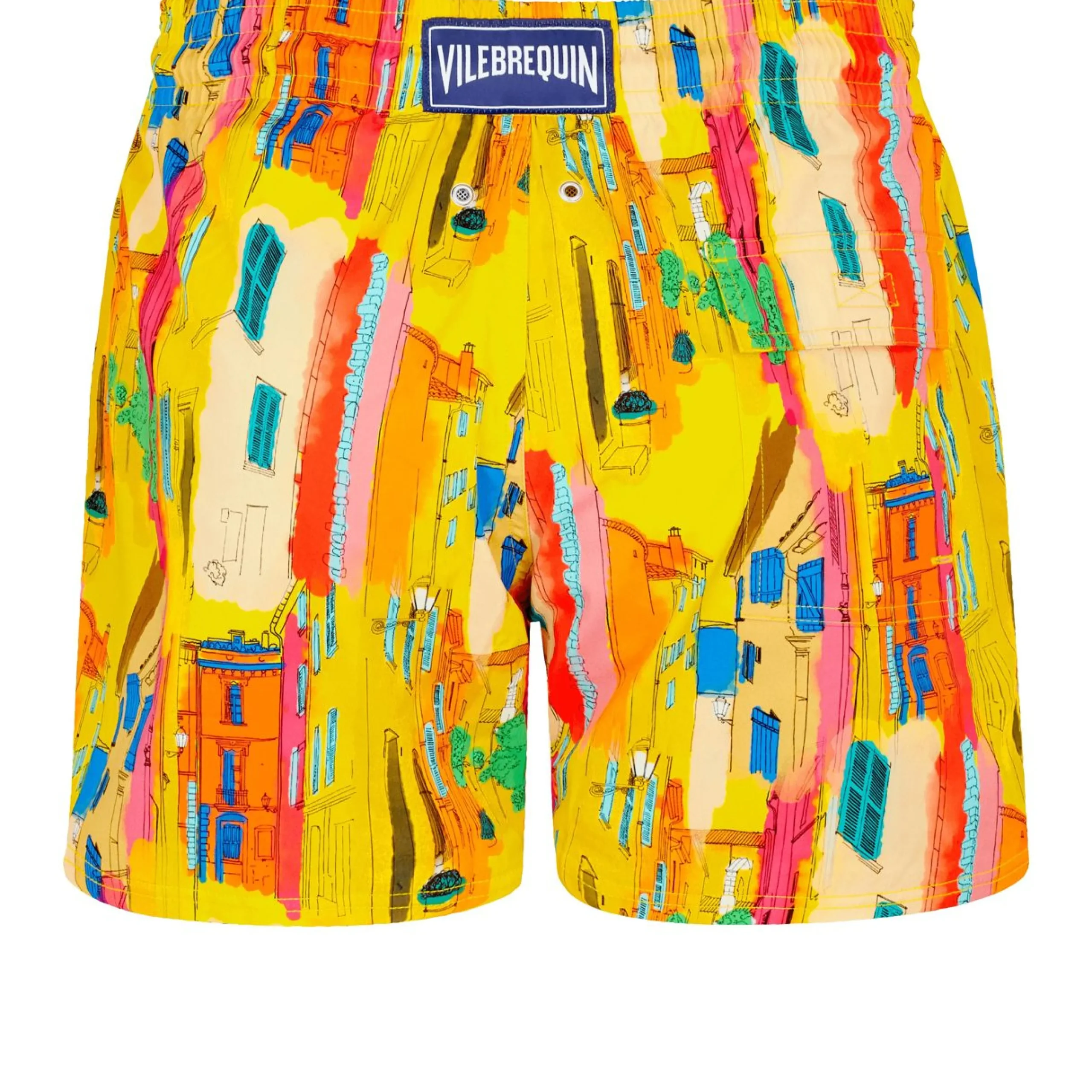 Homme Vilebrequin Le Père & Fils^Maillot De Bain Court Stretch Homme Sunny Streets