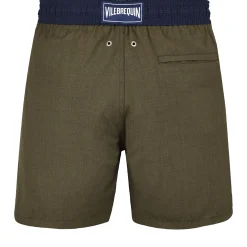 Homme Vilebrequin L'Iconique Moorea^Maillot De Bain En Laine Merinos Homme Bicolore