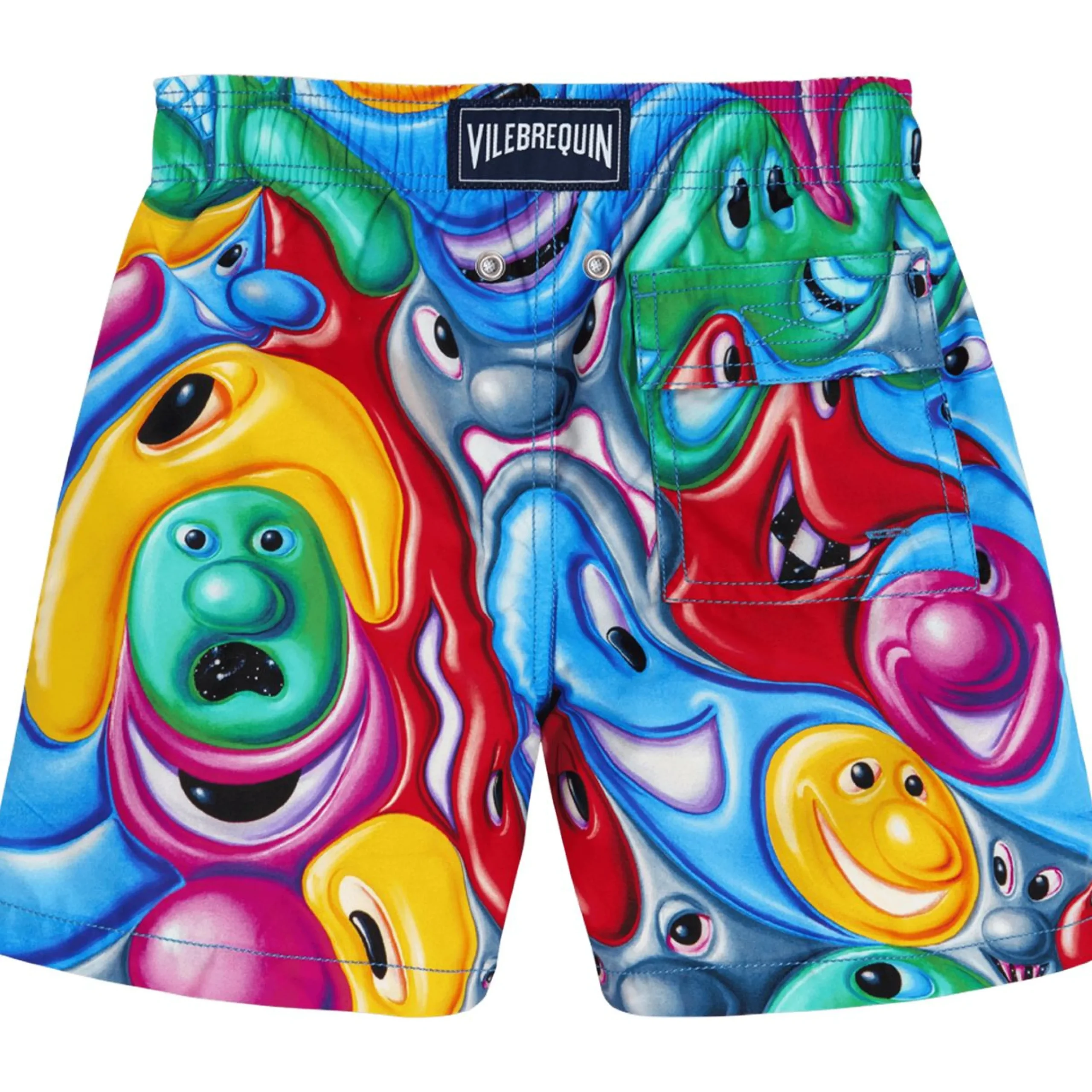 Garçon Vilebrequin L'Iconique^Maillot De Bain Garçon Faces In Places - X Kenny Scharf