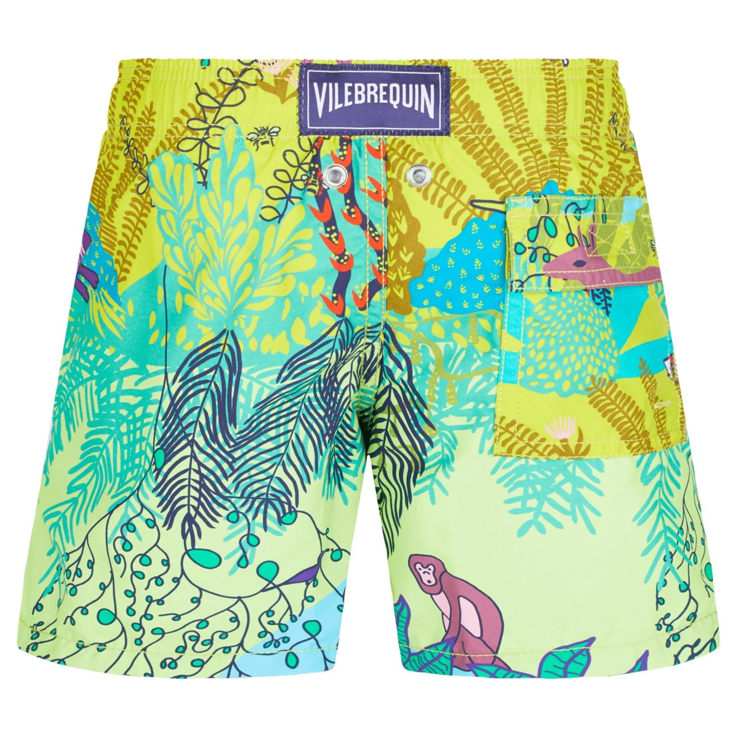 Garçon Vilebrequin L'Iconique^Maillot De Bain Garçon Jungle Rousseau