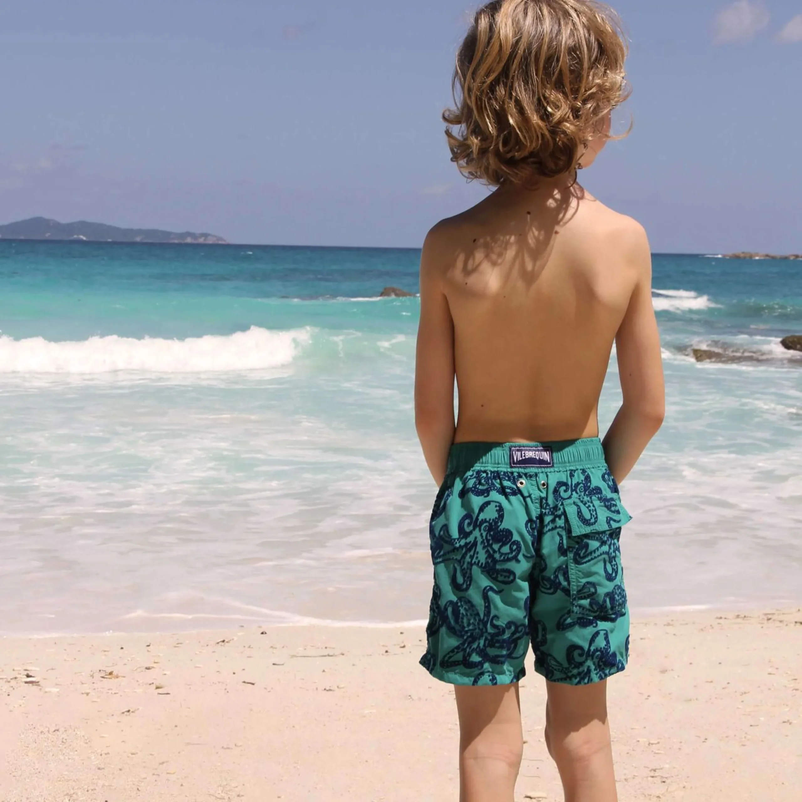 Garçon Vilebrequin L'Iconique^Maillot De Bain Garçon Poulpes Flocke