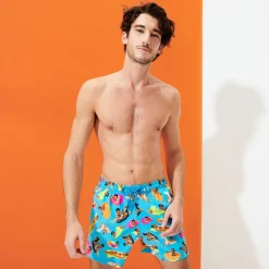 Homme Vilebrequin Le Stretch^Maillot De Bain Homme - X Derrick Adams