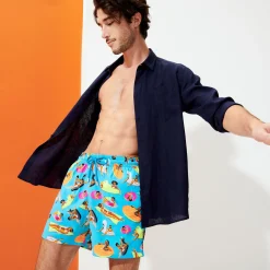 Homme Vilebrequin Le Stretch^Maillot De Bain Homme - X Derrick Adams