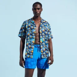 Homme Vilebrequin L'Iconique Moorea^Maillot De Bain Homme Aquareactif Piranhas