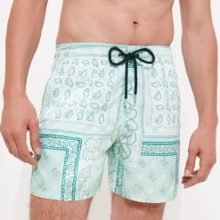 Homme Vilebrequin L'Iconique Moorea^Maillot De Bain Homme Bandana - X Bape® Black