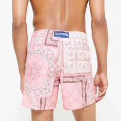 Homme Vilebrequin L'Iconique Moorea^Maillot De Bain Homme Bandana - X Bape® Black