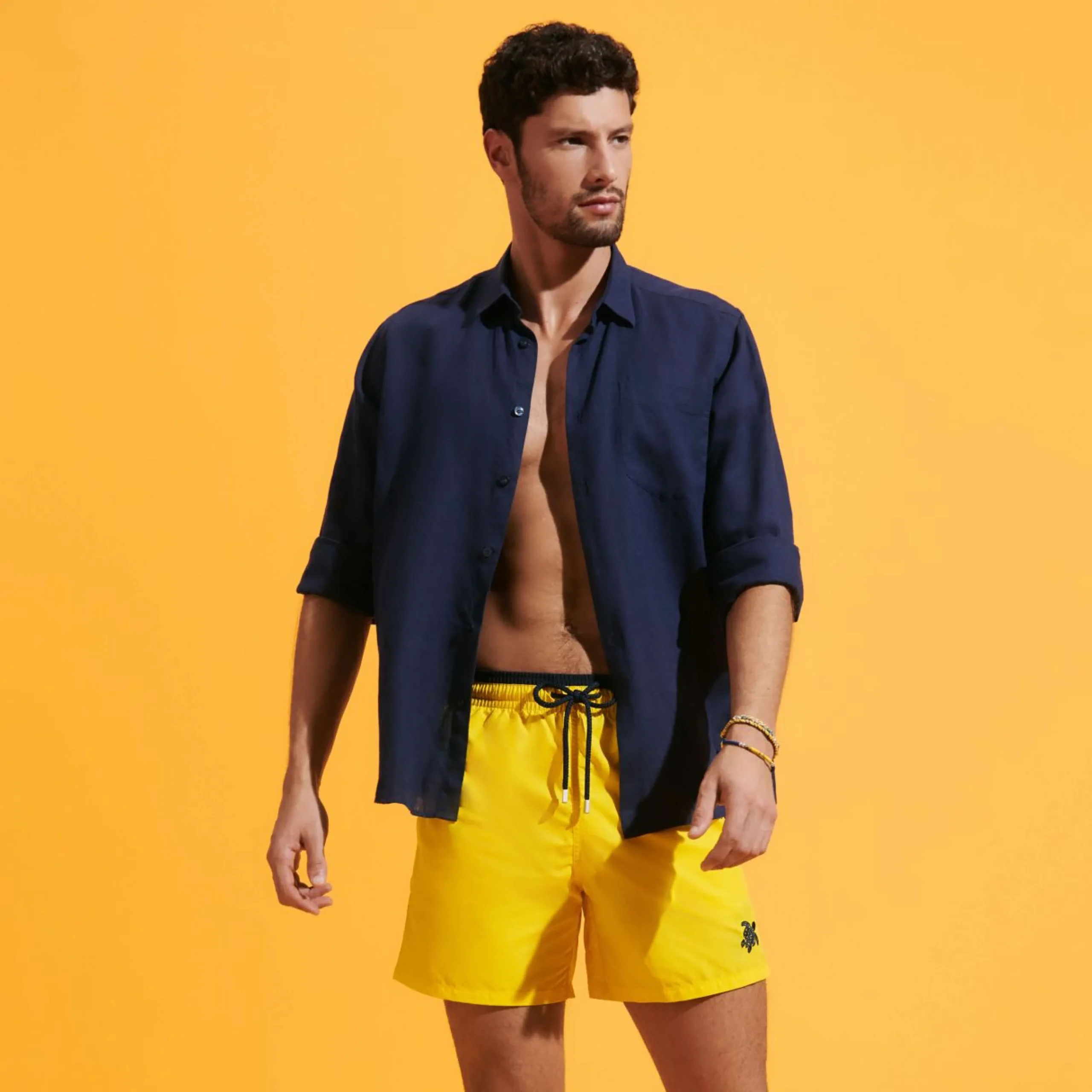 Homme Vilebrequin L'Iconique Moorea^Maillot De Bain Homme Bicolore