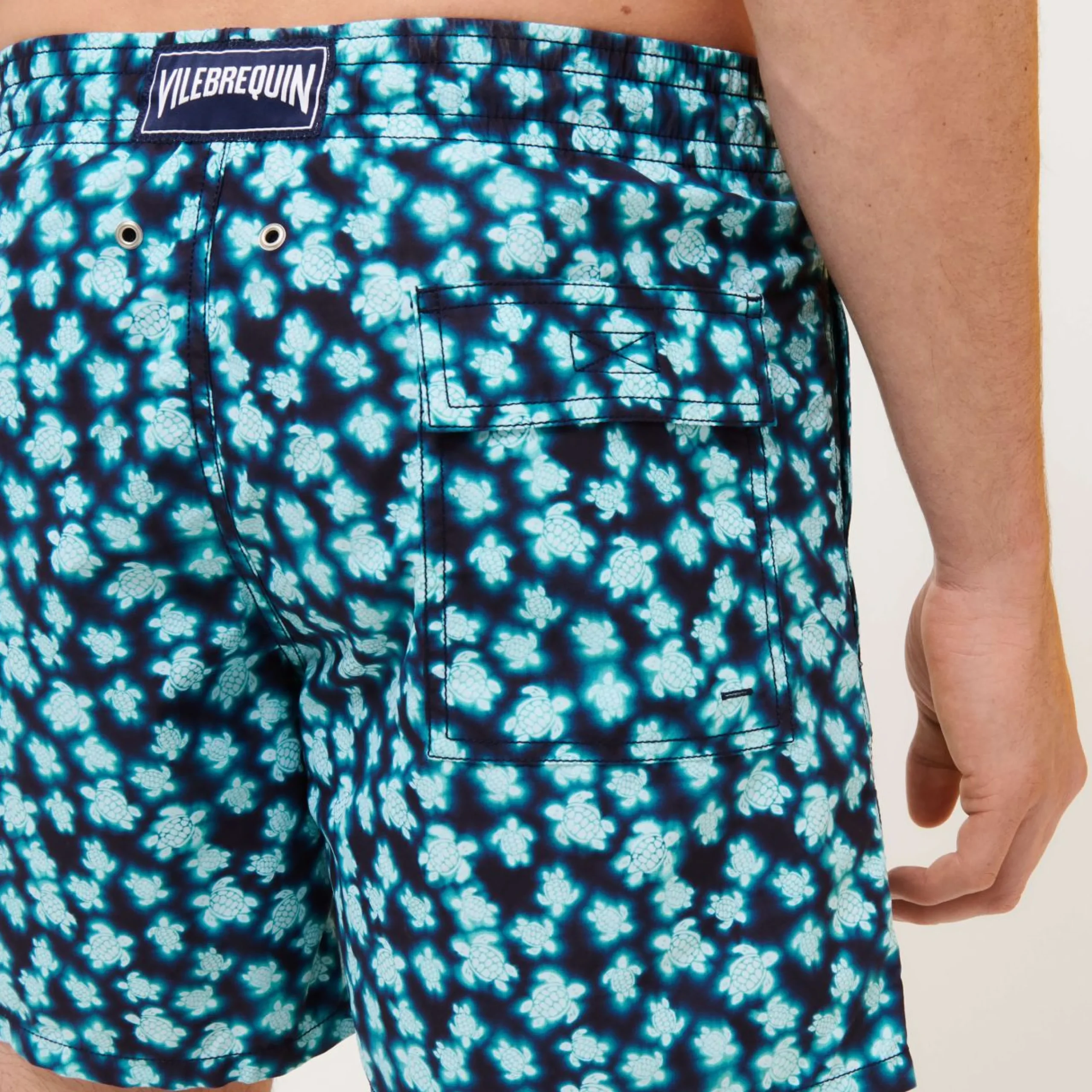 Homme Vilebrequin L'Iconique Moorea^Maillot De Bain Homme Blurred Turtles