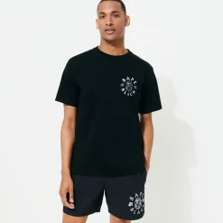 Homme Vilebrequin Le Brodé^Maillot De Bain Homme Brodé Logo - X Bape® Black