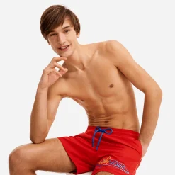 Homme Vilebrequin L'Iconique Moorea^Maillot De Bain Homme Brodérie Placee Requin - X Jcc+ - Edition Limitee