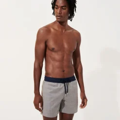 Homme Vilebrequin L'Iconique Moorea^Maillot De Bain Homme En Laine Merinos Super 120'S - X The Woolmark Company