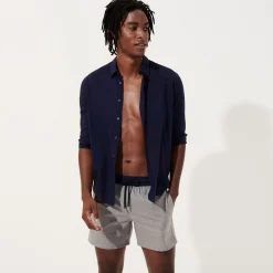 Homme Vilebrequin L'Iconique Moorea^Maillot De Bain Homme En Laine Merinos Super 120'S - X The Woolmark Company