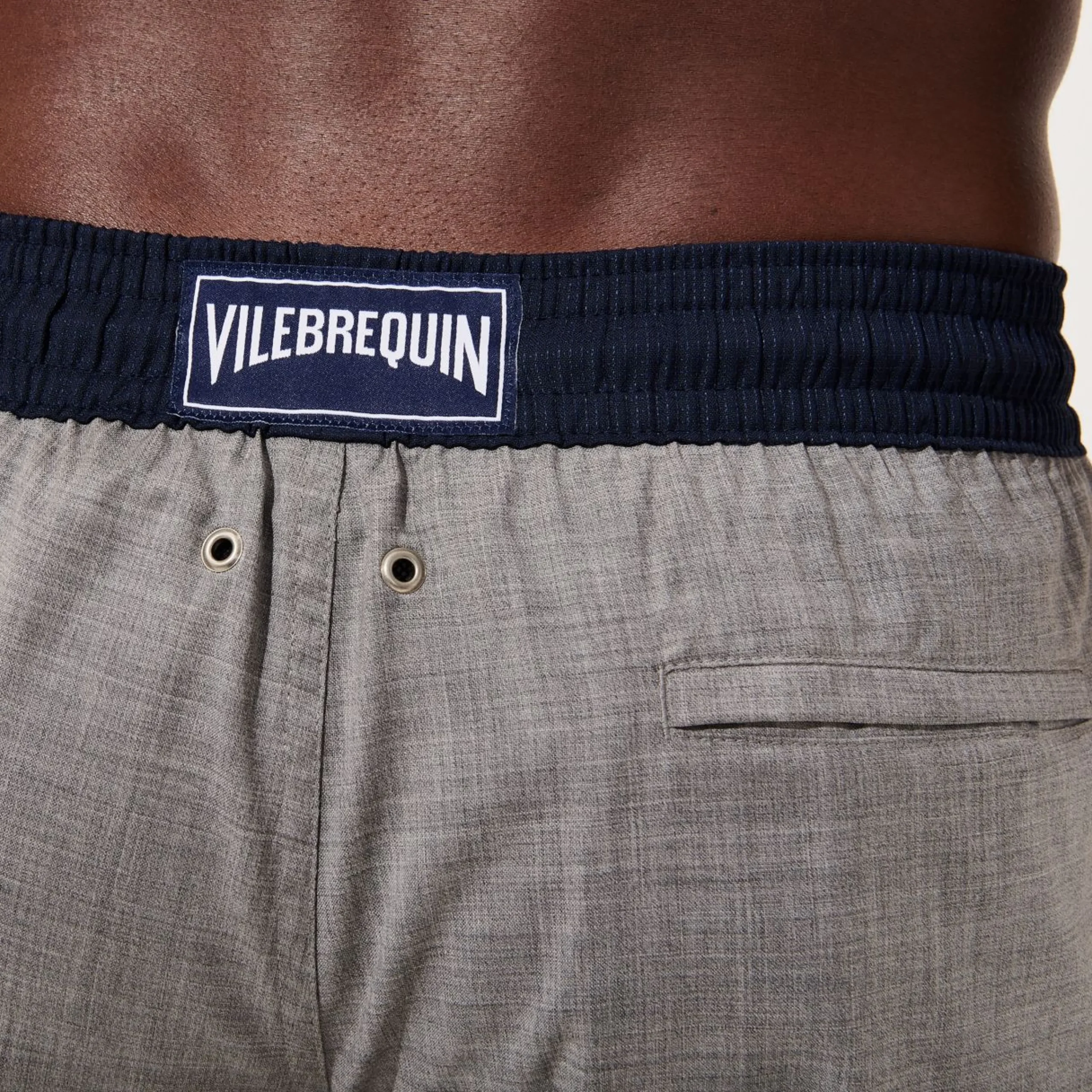 Homme Vilebrequin L'Iconique Moorea^Maillot De Bain Homme En Laine Merinos Super 120'S - X The Woolmark Company