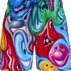 Homme Vilebrequin L'Iconique Moorea^Maillot De Bain Homme Faces In Places - X Kenny Scharf