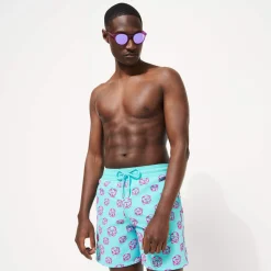 Homme Vilebrequin L'Iconique Moorea^Maillot De Bain Homme Floque Nola - X John M Armleder