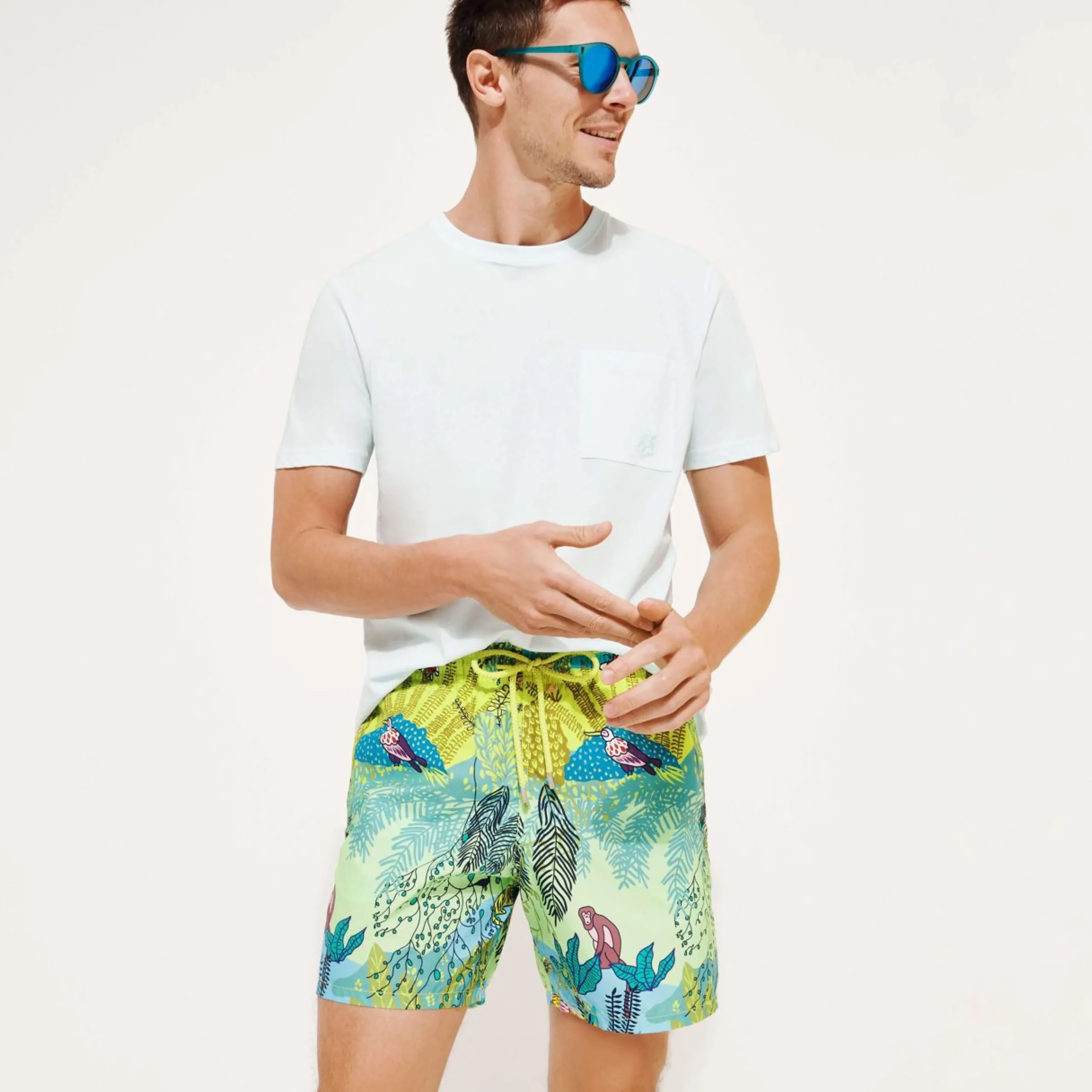 Homme Vilebrequin L'Iconique Moorea^Maillot De Bain Homme Jungle Rousseau