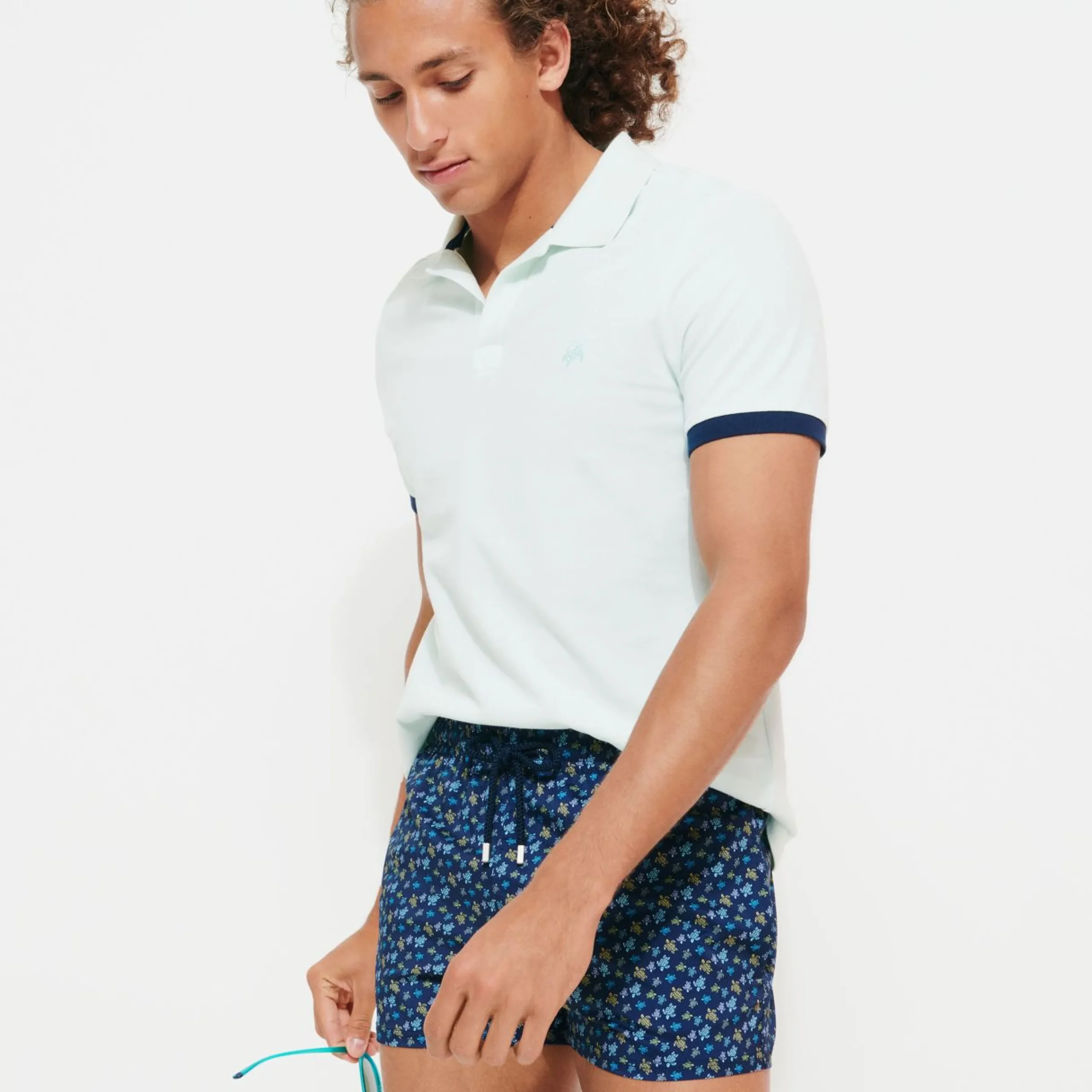 Homme Vilebrequin Le Court^Maillot De Bain Homme Micro Tortues Rainbow