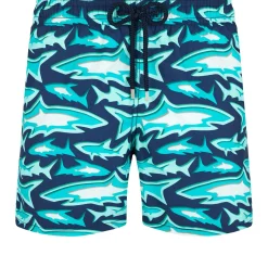 Homme Vilebrequin L'Iconique Moorea^Maillot De Bain Homme Requins 3D