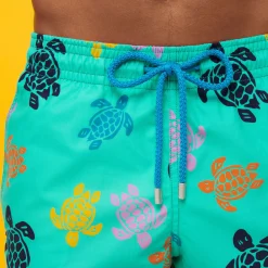 Homme Vilebrequin L'Iconique Moorea^Maillot De Bain Homme Ronde Des Tortues Multicolore