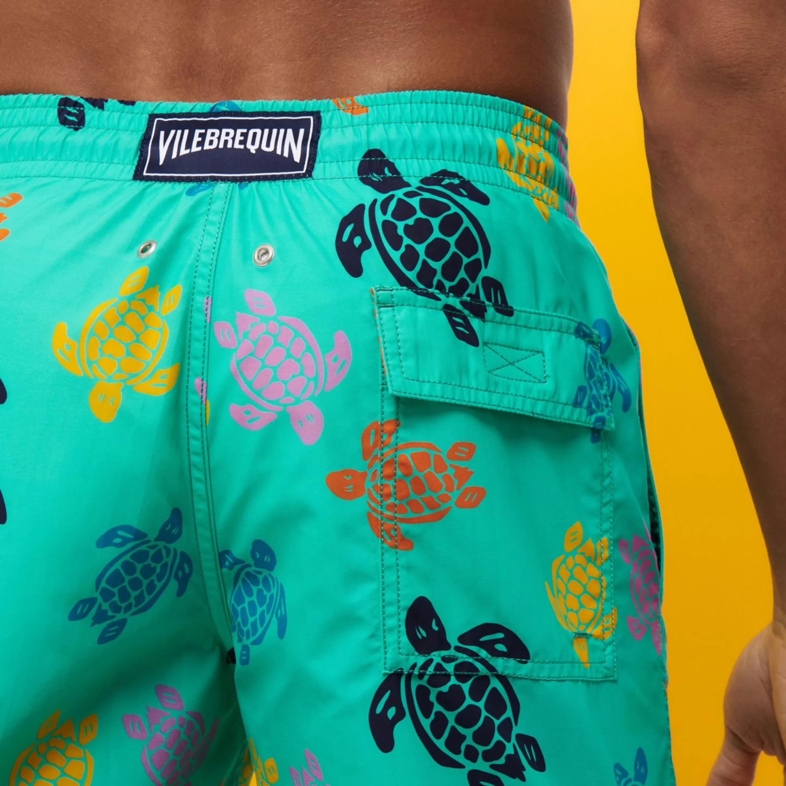 Homme Vilebrequin L'Iconique Moorea^Maillot De Bain Homme Ronde Des Tortues Multicolore