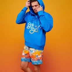 Homme Vilebrequin L'Iconique Moorea^Maillot De Bain Homme Ronde Des Tortues Sunset - X The Beach Boys