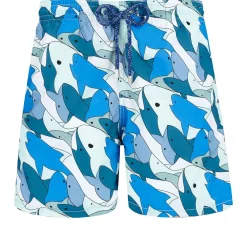 Homme Vilebrequin Le Père & Fils^Maillot De Bain Homme Sharks All Around