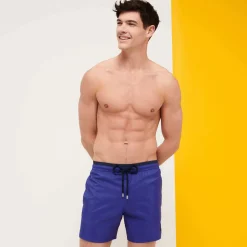 Homme Vilebrequin La Matière Légère^Maillot De Bain Homme Solid Bicolore