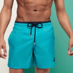 Homme Vilebrequin La Matière Légère^Maillot De Bain Homme Solid Bicolore
