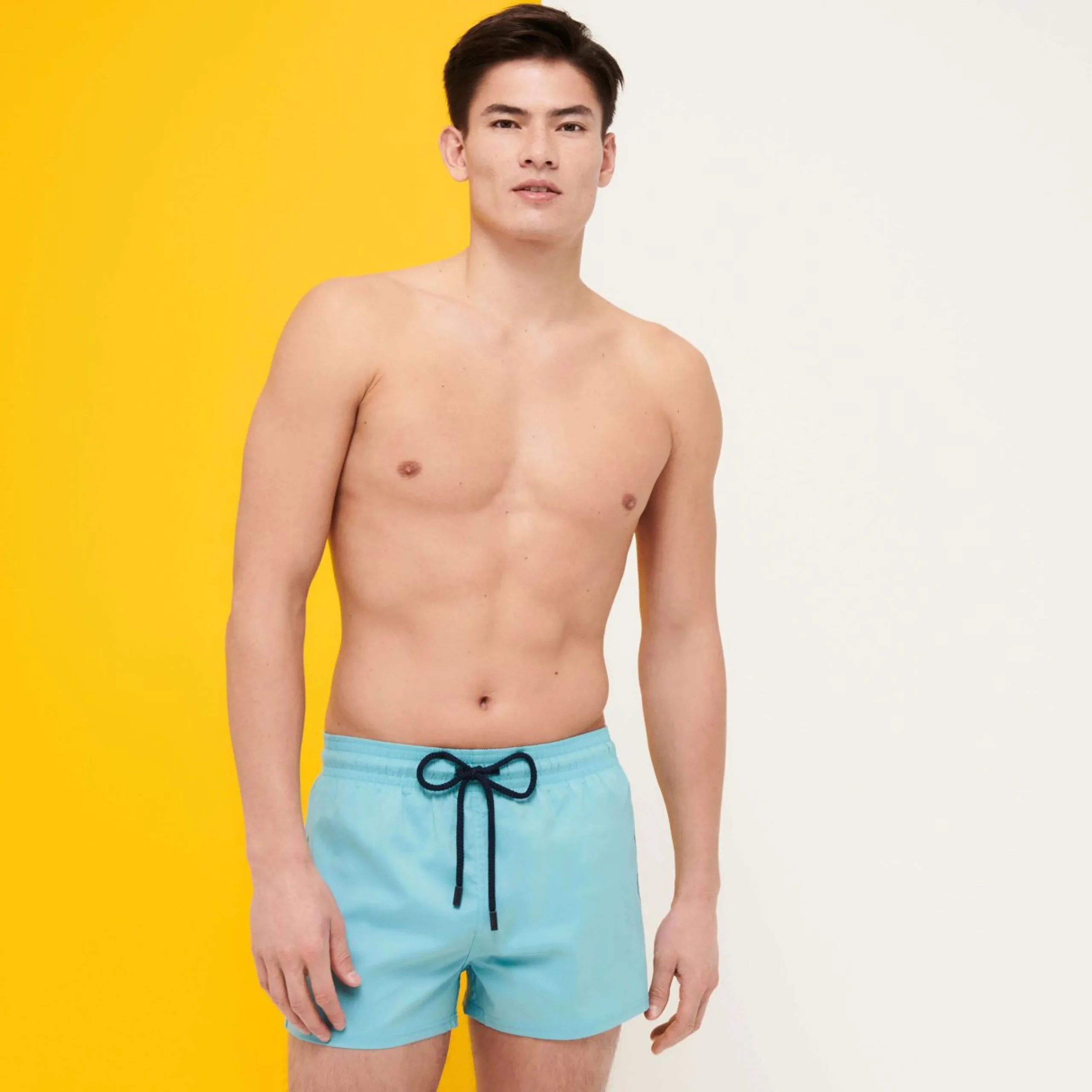 Homme Vilebrequin Le Court^Maillot De Bain Homme Stretch Court Uni