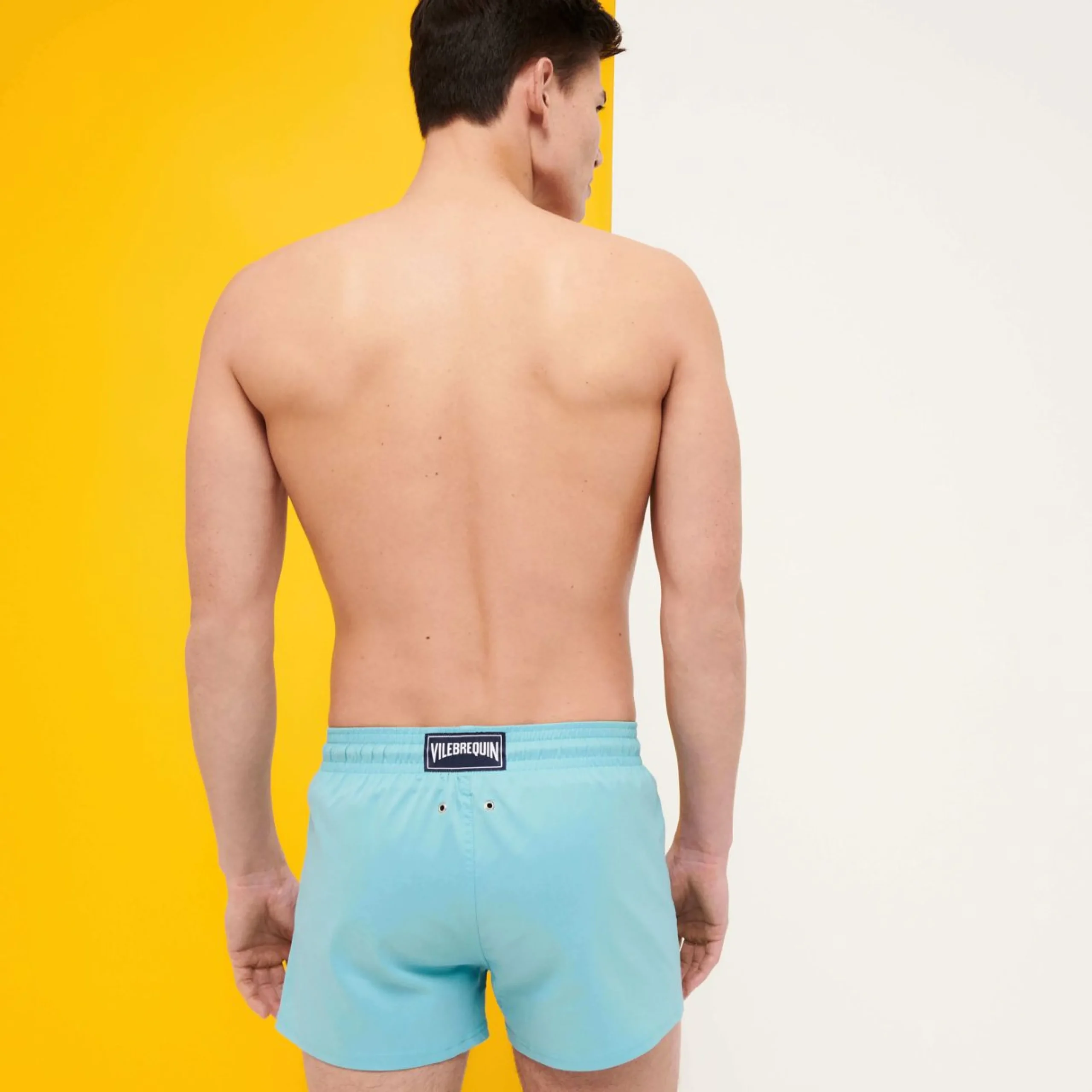 Homme Vilebrequin Le Court^Maillot De Bain Homme Stretch Court Uni