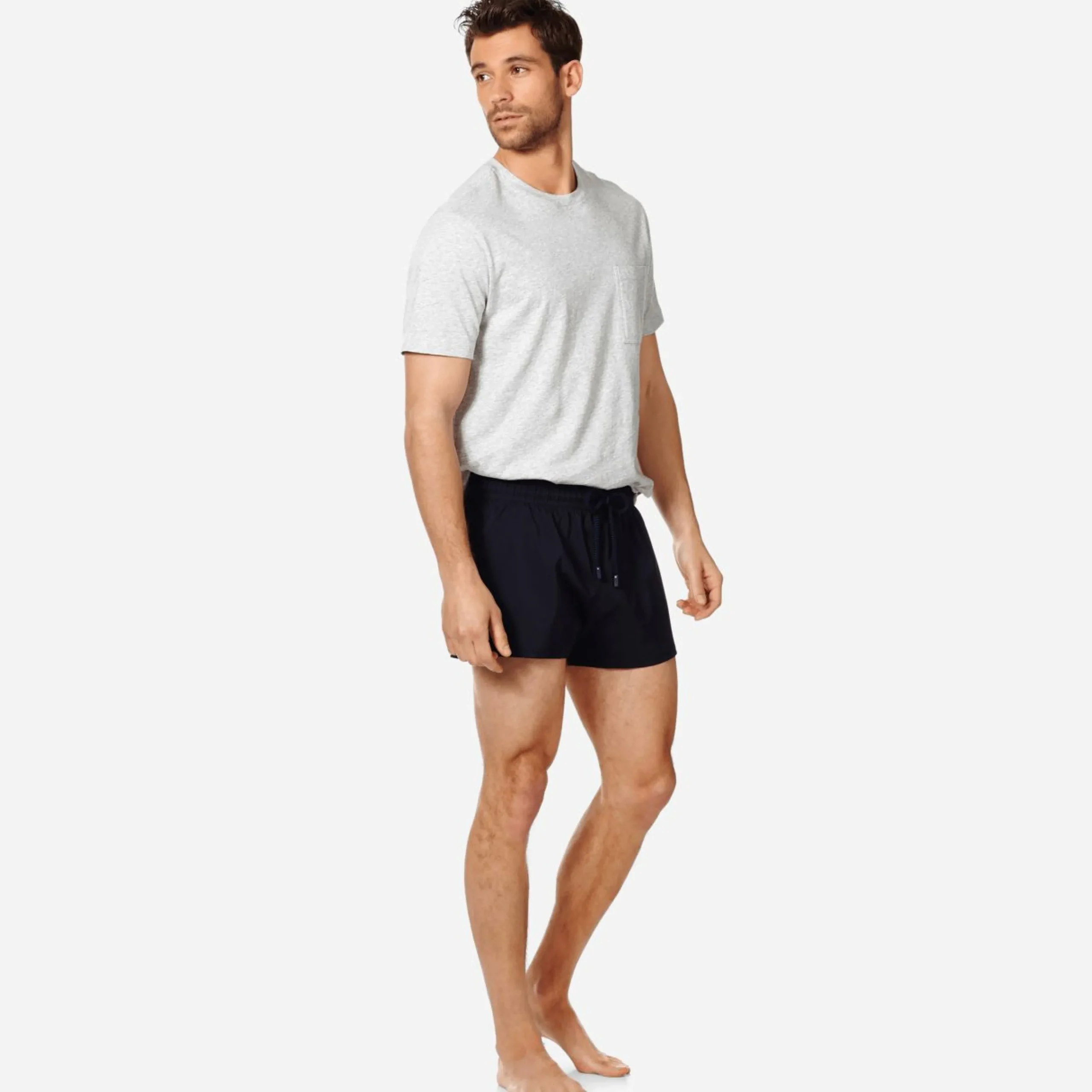 Homme Vilebrequin Le Court^Maillot De Bain Homme Stretch Court Uni