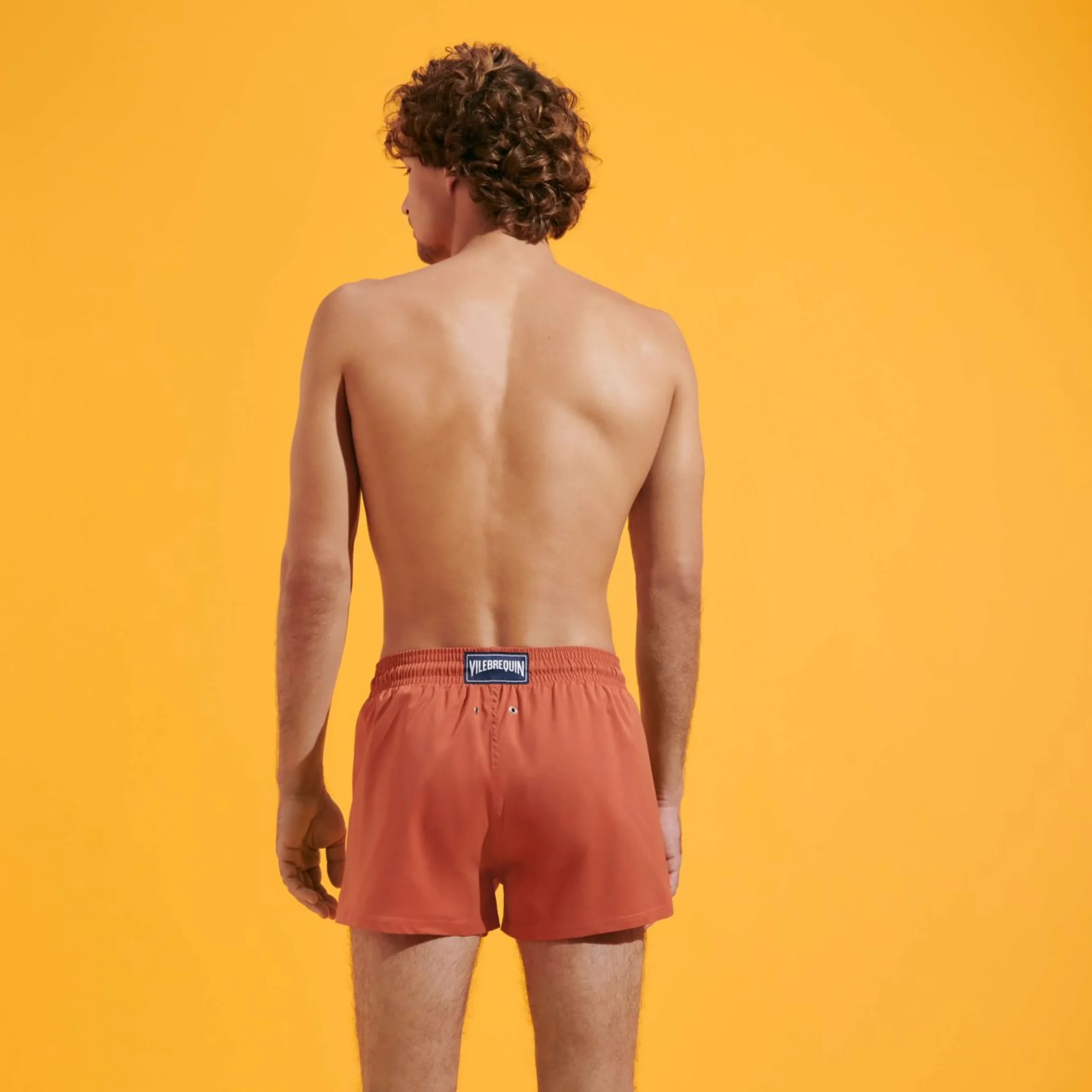 Homme Vilebrequin Le Court^Maillot De Bain Homme Stretch Court Uni