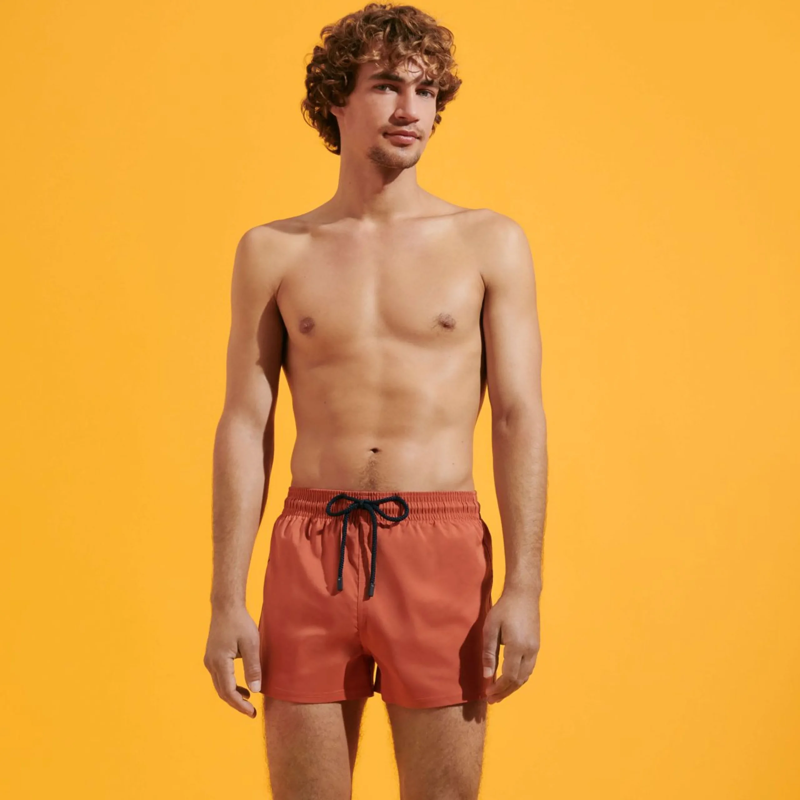 Homme Vilebrequin Le Court^Maillot De Bain Homme Stretch Court Uni