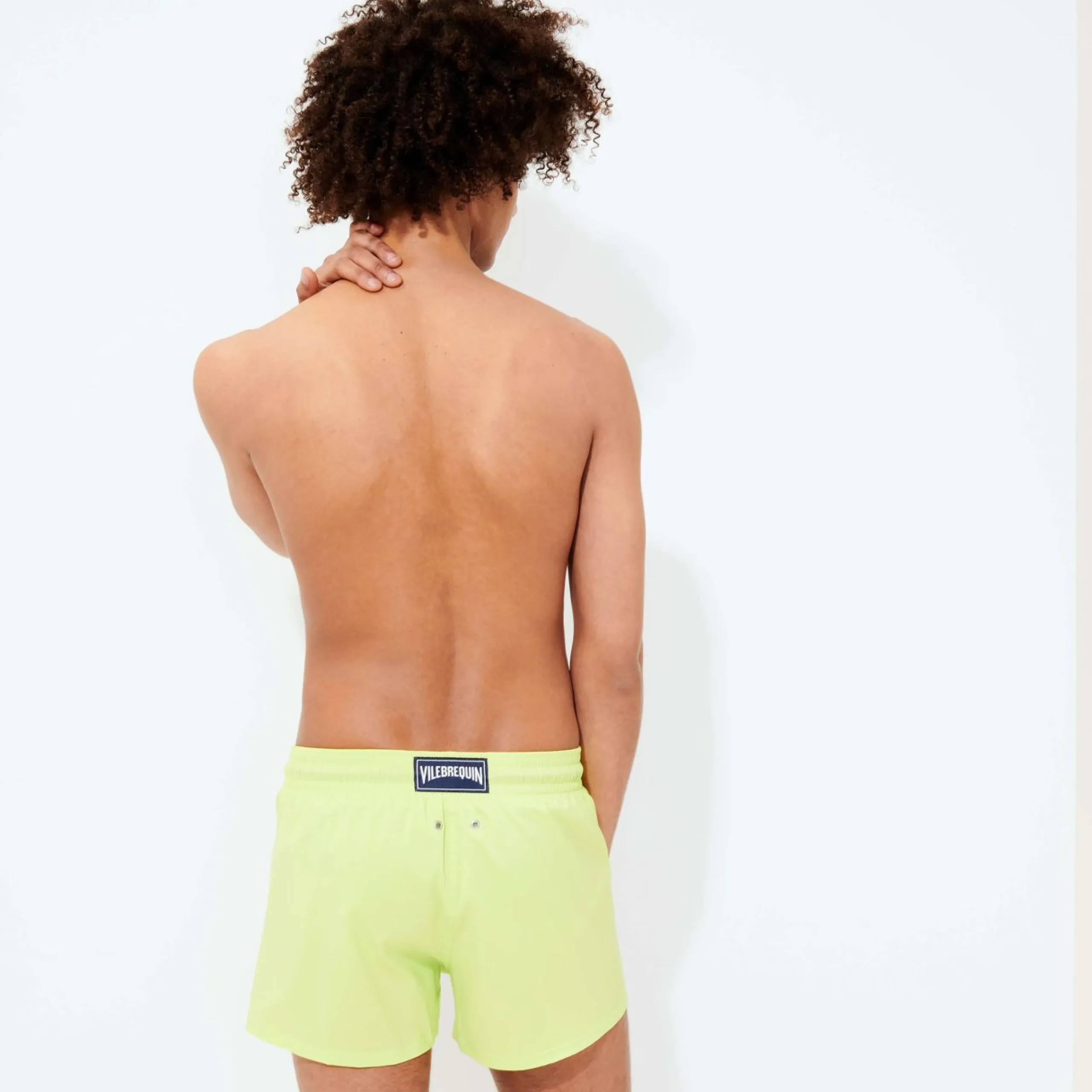 Homme Vilebrequin Le Court^Maillot De Bain Homme Stretch Court Uni