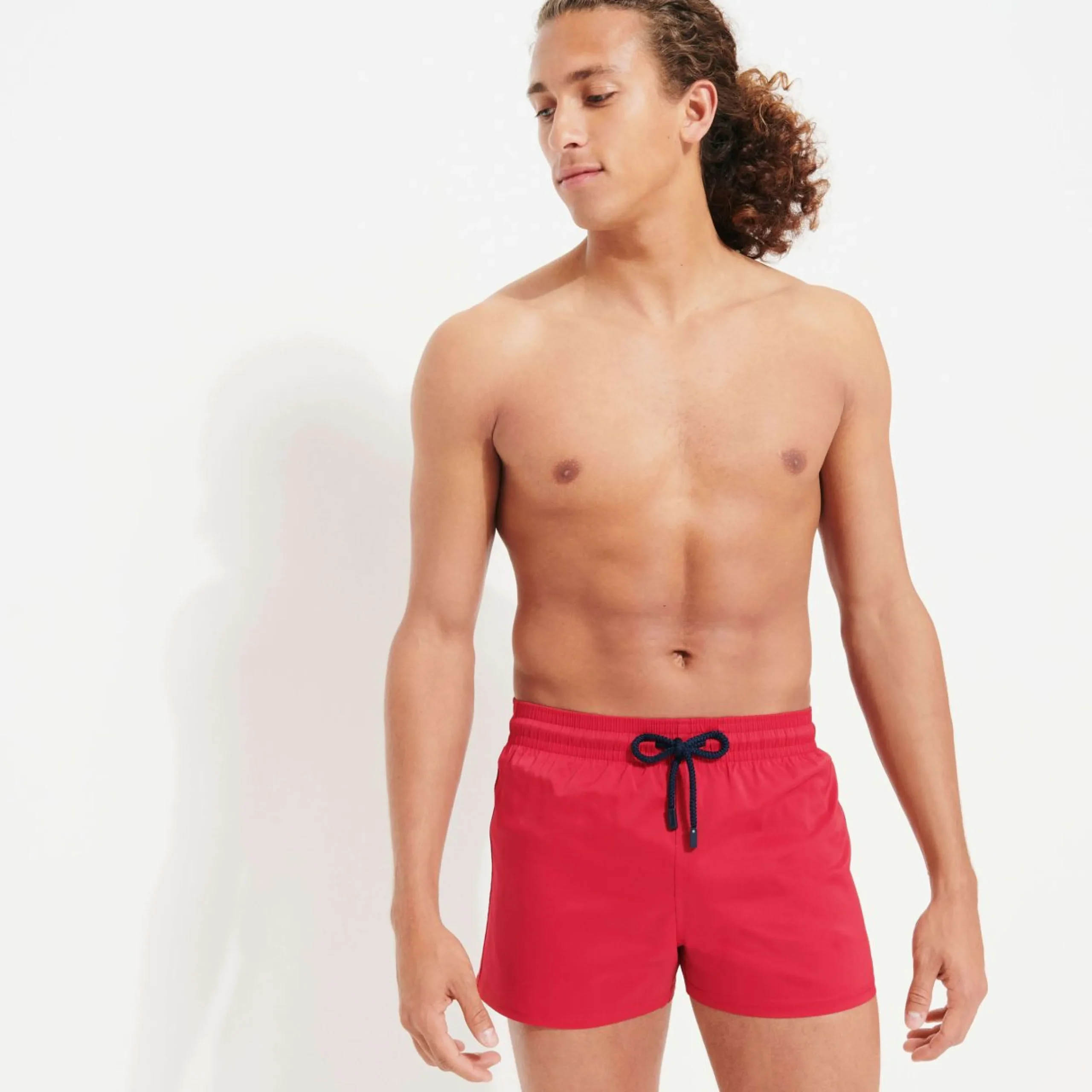 Homme Vilebrequin Le Court^Maillot De Bain Homme Stretch Court Uni