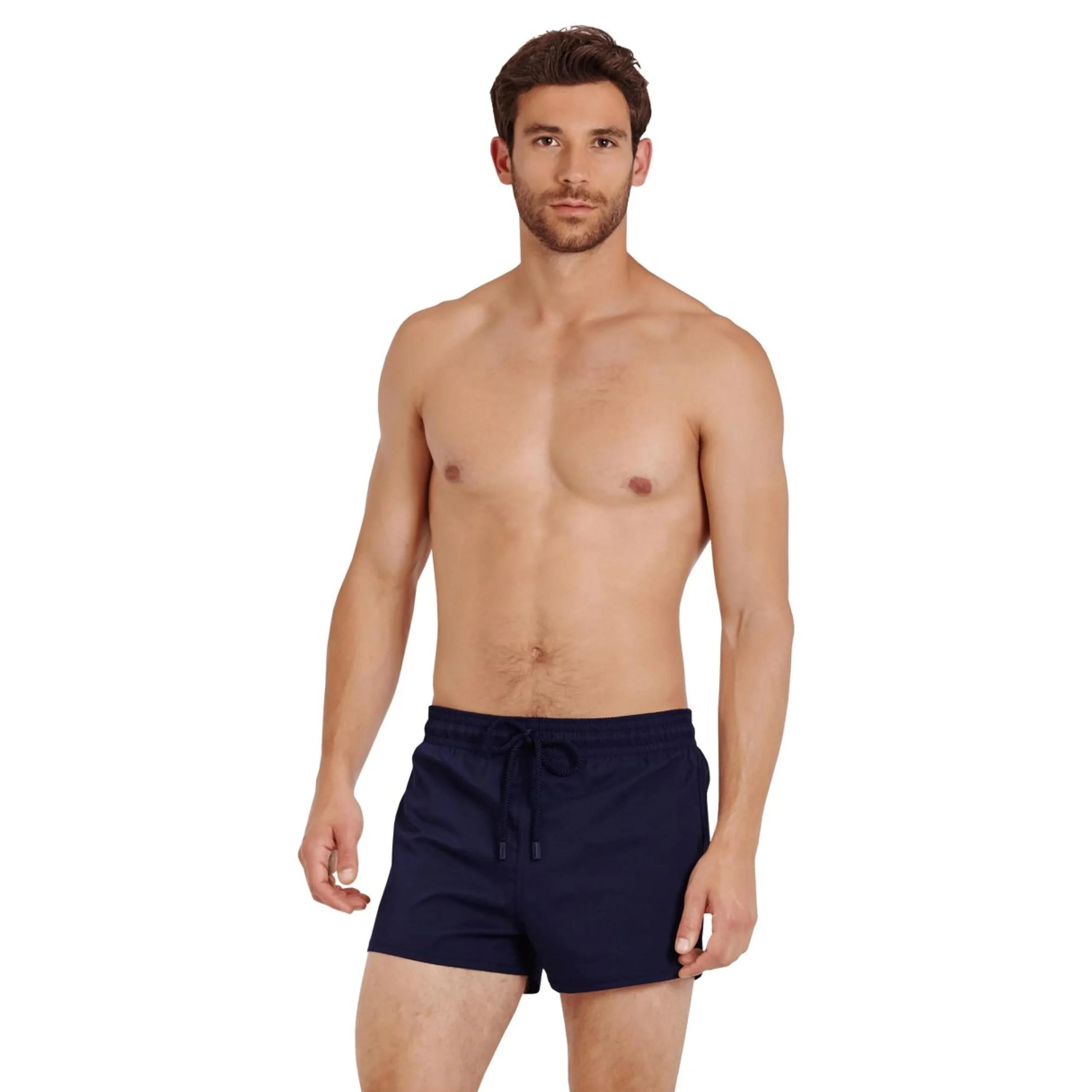 Homme Vilebrequin Le Court^Maillot De Bain Homme Stretch Court Uni